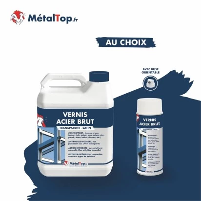 VERNIS ACIER BRUT