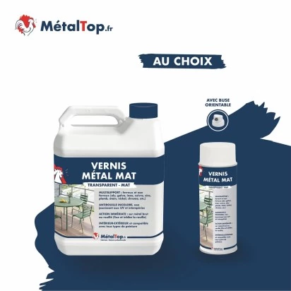 VERNIS METAL MAT