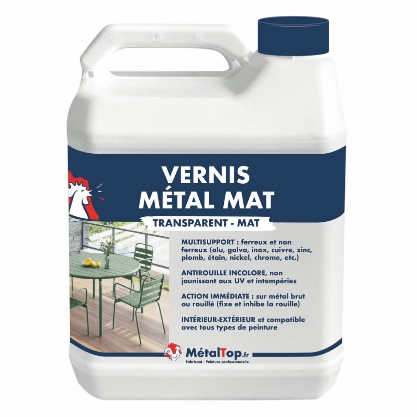 VERNIS METAL MAT