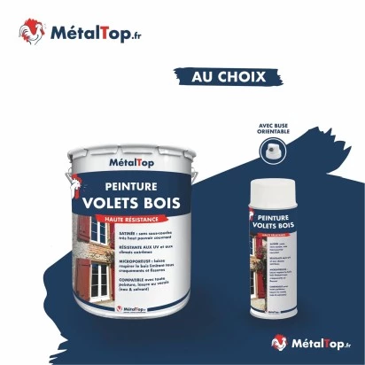 PEINTURE VOLETS BOIS