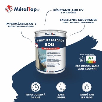 PEINTURE BARDAGE BOIS