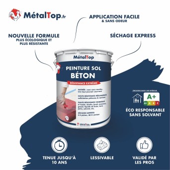 PEINTURE SOL BETON