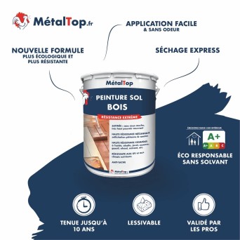 PEINTURE SOL BOIS