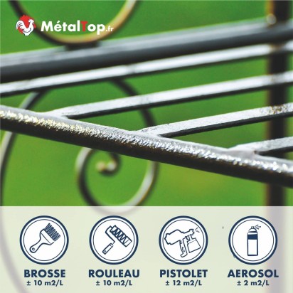 PEINTURE METAL ROUILLE
