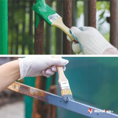 PEINTURE METAL ROUILLE