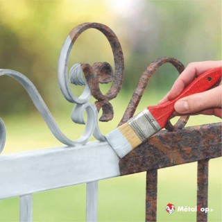 Peindre avec peinture antirouille