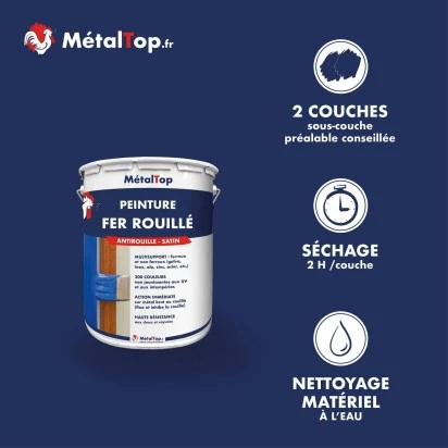 PEINTURE FER ROUILLE