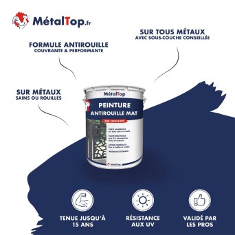 PEINTURE ANTIROUILLE MAT