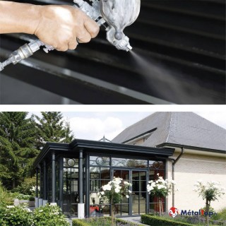 Peindre persienne métallique