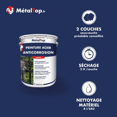 PEINTURE ACIER ANTICORROSION