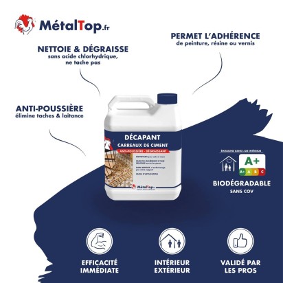 DECAPANT CARREAUX DE CIMENT