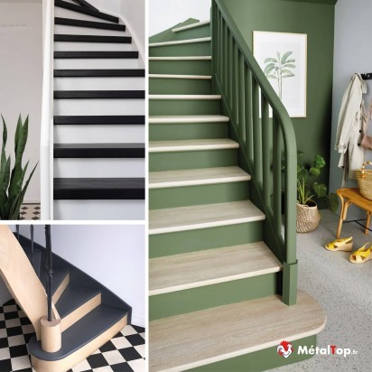PEINTURE ESCALIER BOIS