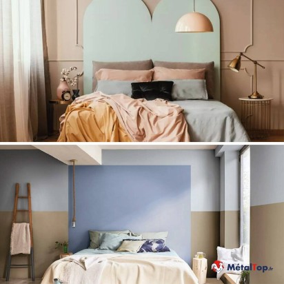 PEINTURE TETE DE LIT