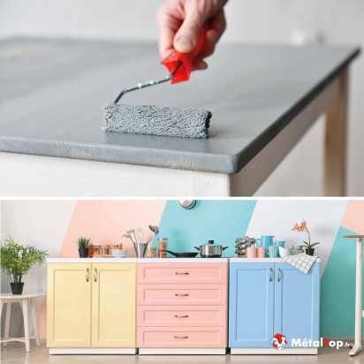 PEINTURE MEUBLE BOIS