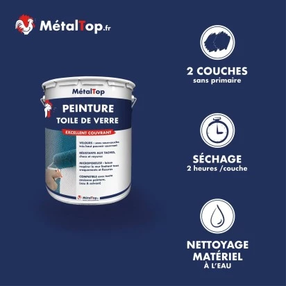 PEINTURE TOILE DE VERRE