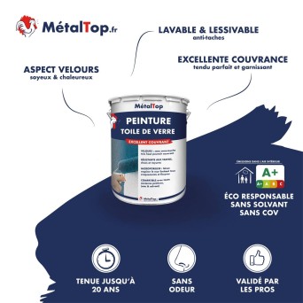 PEINTURE TOILE DE VERRE