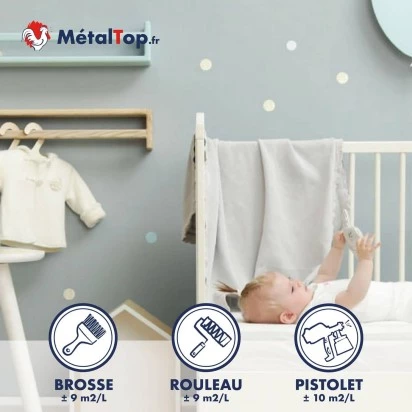 PEINTURE CHAMBRE BEBE