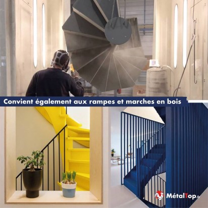 PEINTURE ESCALIER METAL