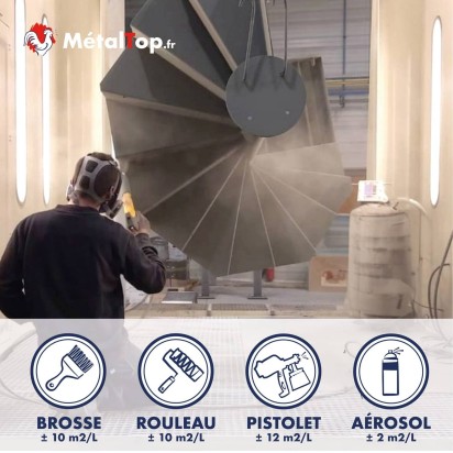 PEINTURE ESCALIER METAL