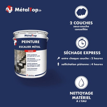 PEINTURE ESCALIER METAL