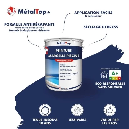 PEINTURE MARGELLE PISCINE