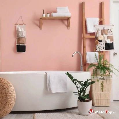 PEINTURE MUR SALLE DE BAIN