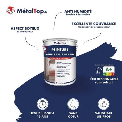 PEINTURE MEUBLE SALLE DE BAIN