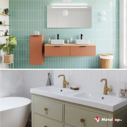 PEINTURE MEUBLE SALLE DE BAIN