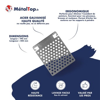 GRILLE ESSORAGE PEINTURE