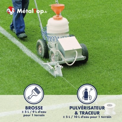 PEINTURE TERRAIN FOOT