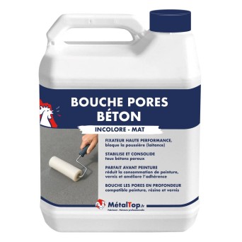 BOUCHE PORES BETON