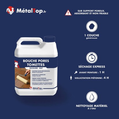 BOUCHE PORES TOMETTE