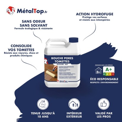 BOUCHE PORES TOMETTE