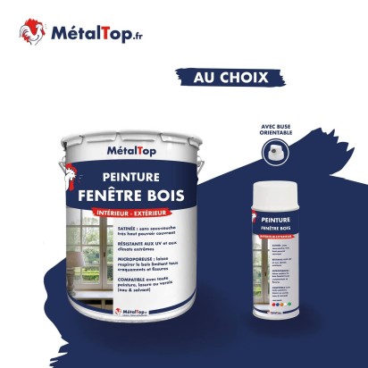 PEINTURE FENETRE BOIS